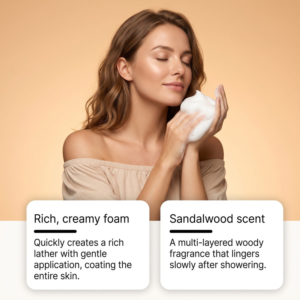 Santal Moisture Body Wash — product photo 2