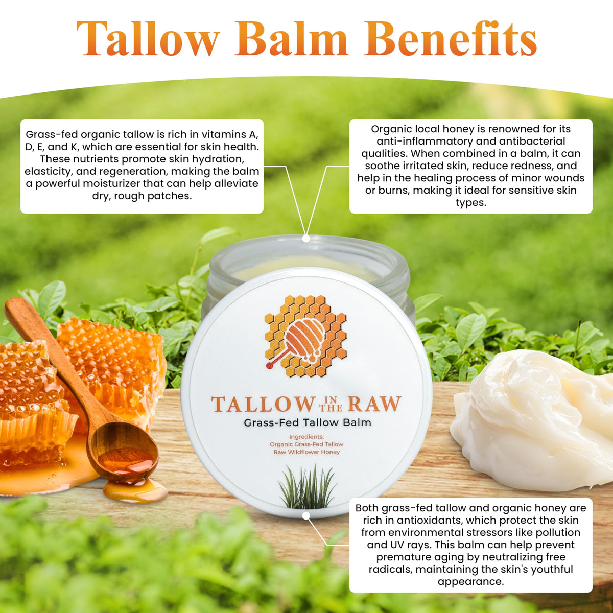 Tallow & Honey Balm — product photo 4