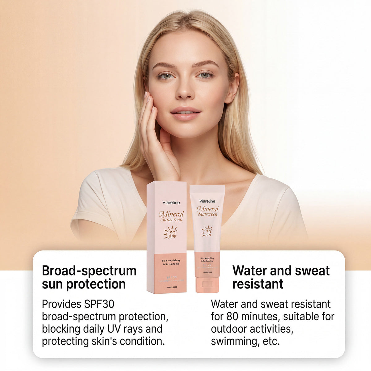 Mineral Sunscreen Cream — product photo 6