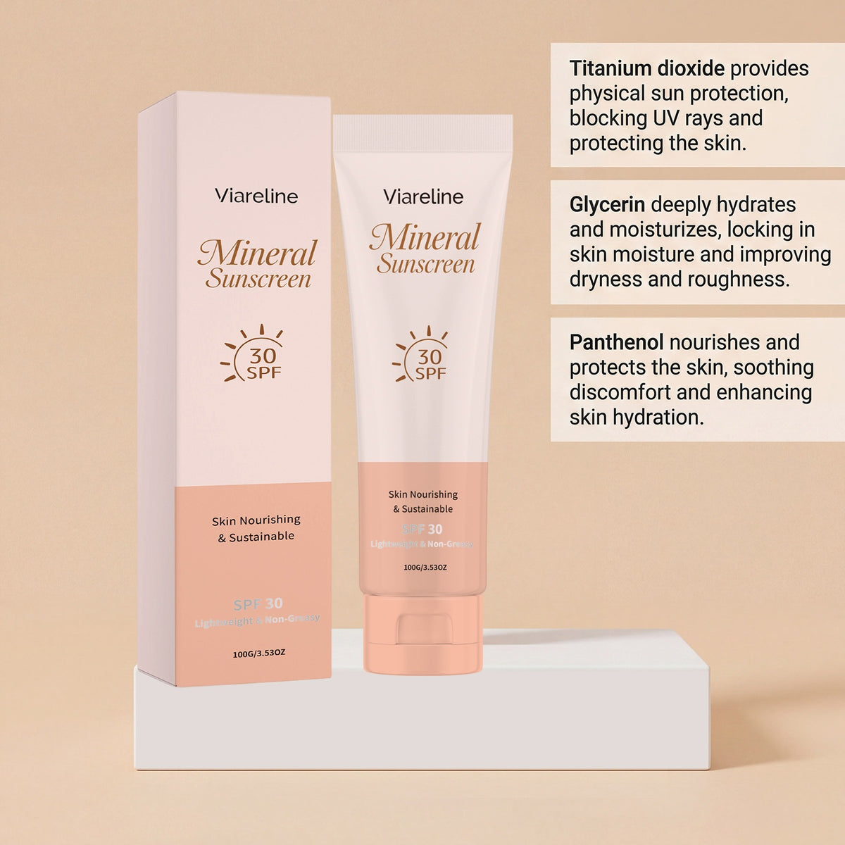 Mineral Sunscreen Cream — product photo 3
