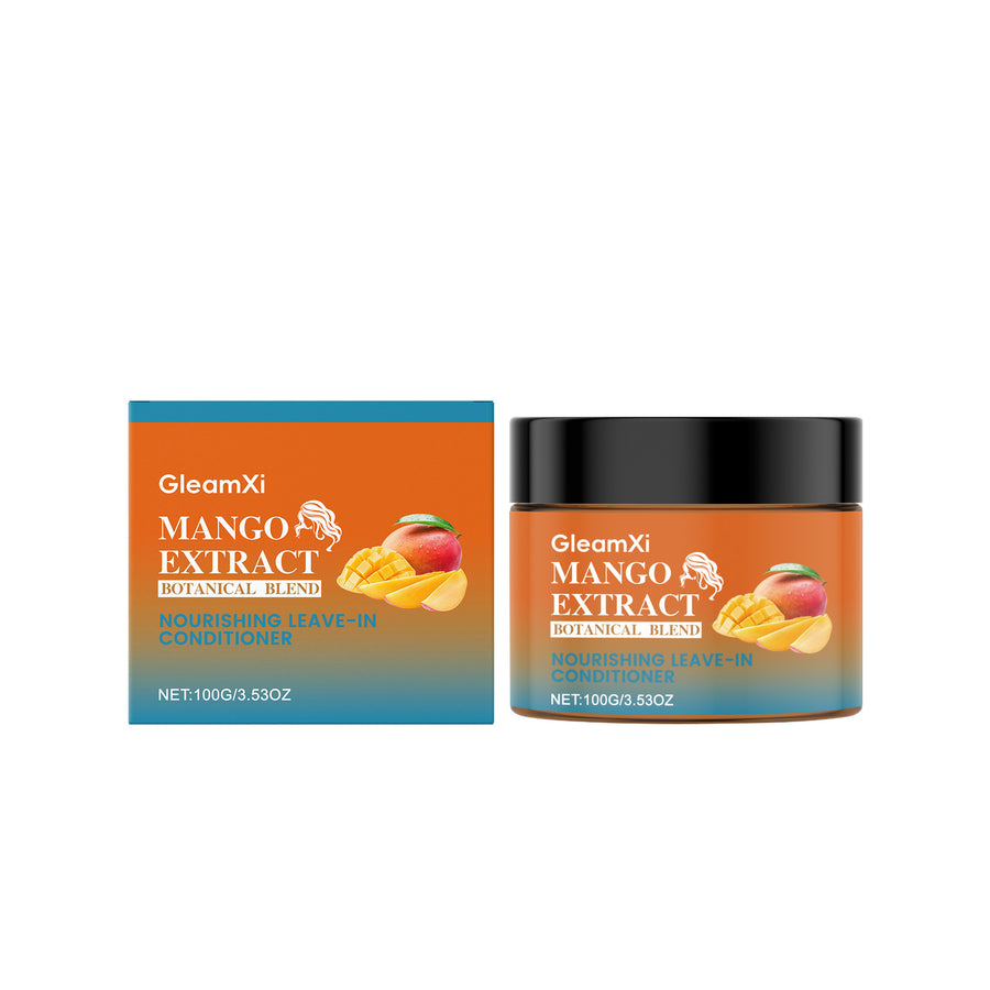 Mango Leave-In Hair Conditioner jar